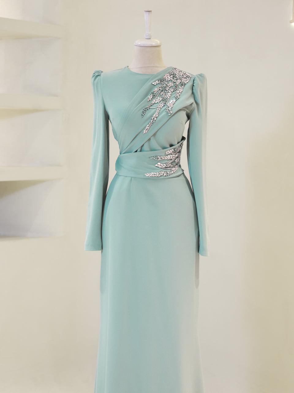 Celosia Islamic Evening Dress ModaZehrada Celosia Islamic Evening Dress ModaZehrada