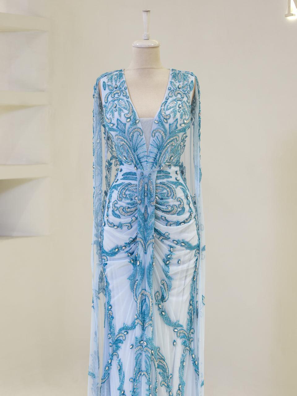 Couture Asel Evening Dress ModaZehrada Couture Asel Evening Dress ModaZehrada