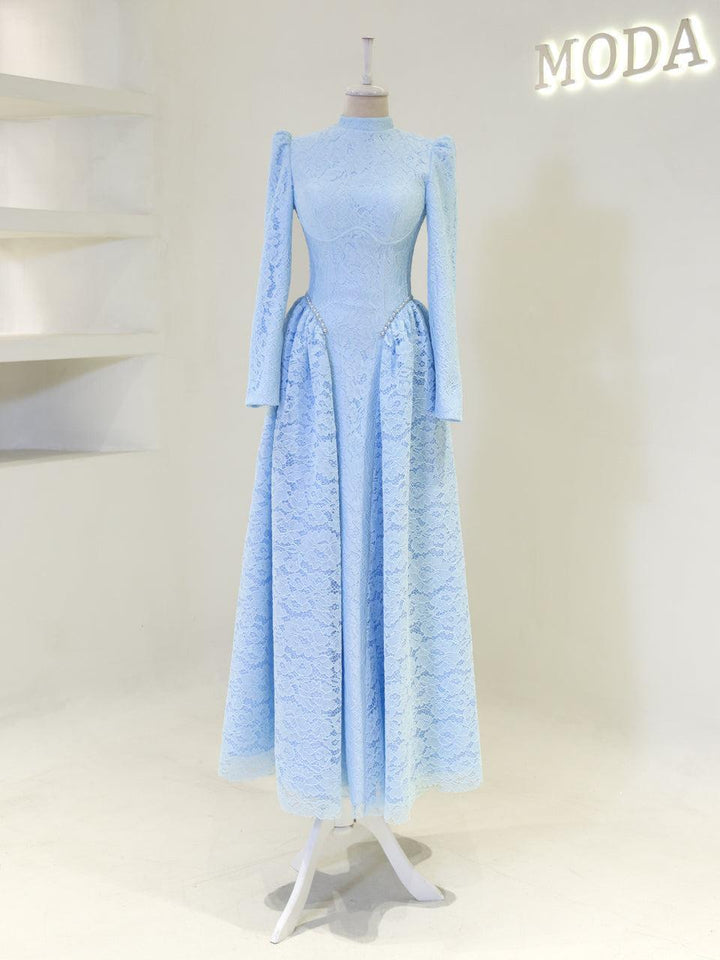 araceli maxi dress Araceli Islamic Evening Dress Blue / 36
