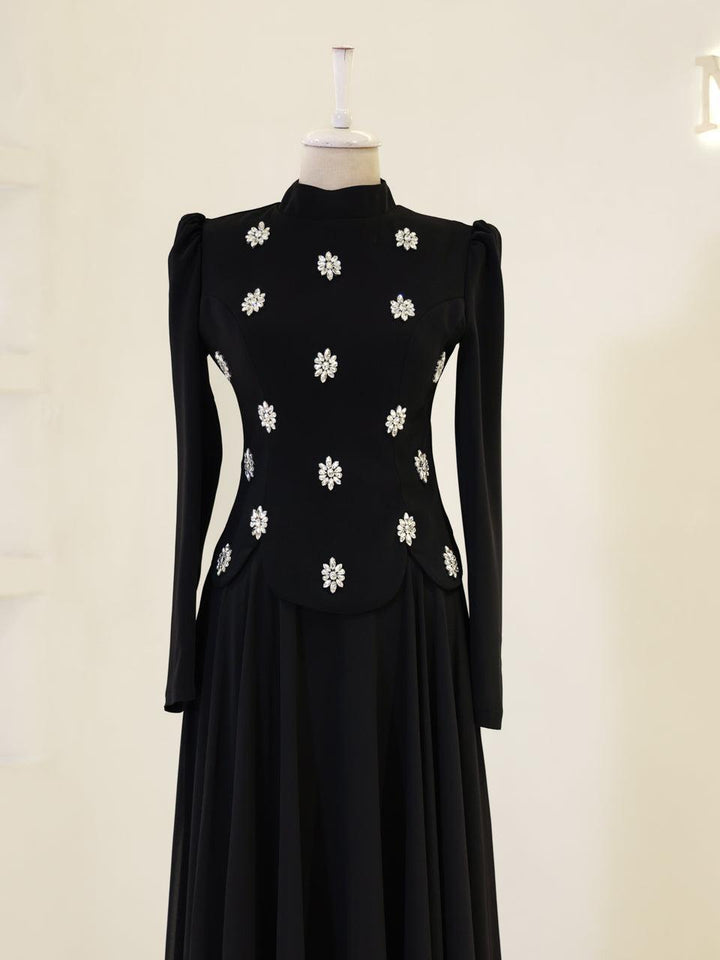 tesettur-abiye-Aurora Tesettür Takım-ModaZehrada