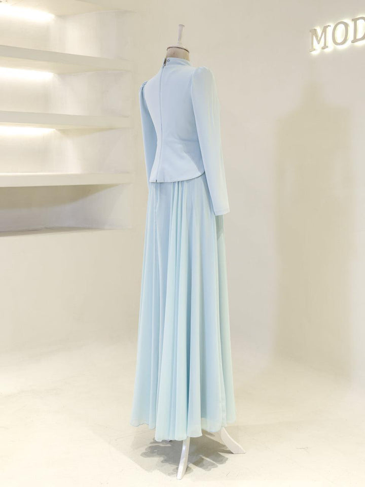 tesettur-abiye-Aurora Tesettür Takım-ModaZehrada