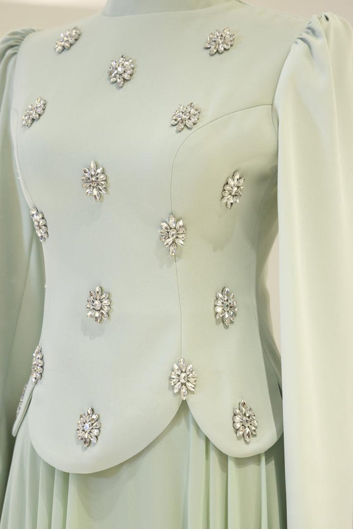 tesettur-abiye-Aurora Tesettür Takım-ModaZehrada