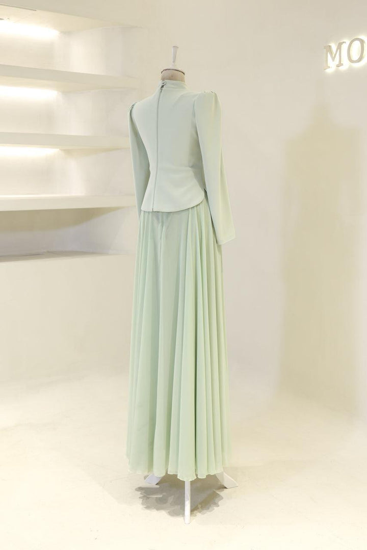 tesettur-abiye-Aurora Tesettür Takım-ModaZehrada