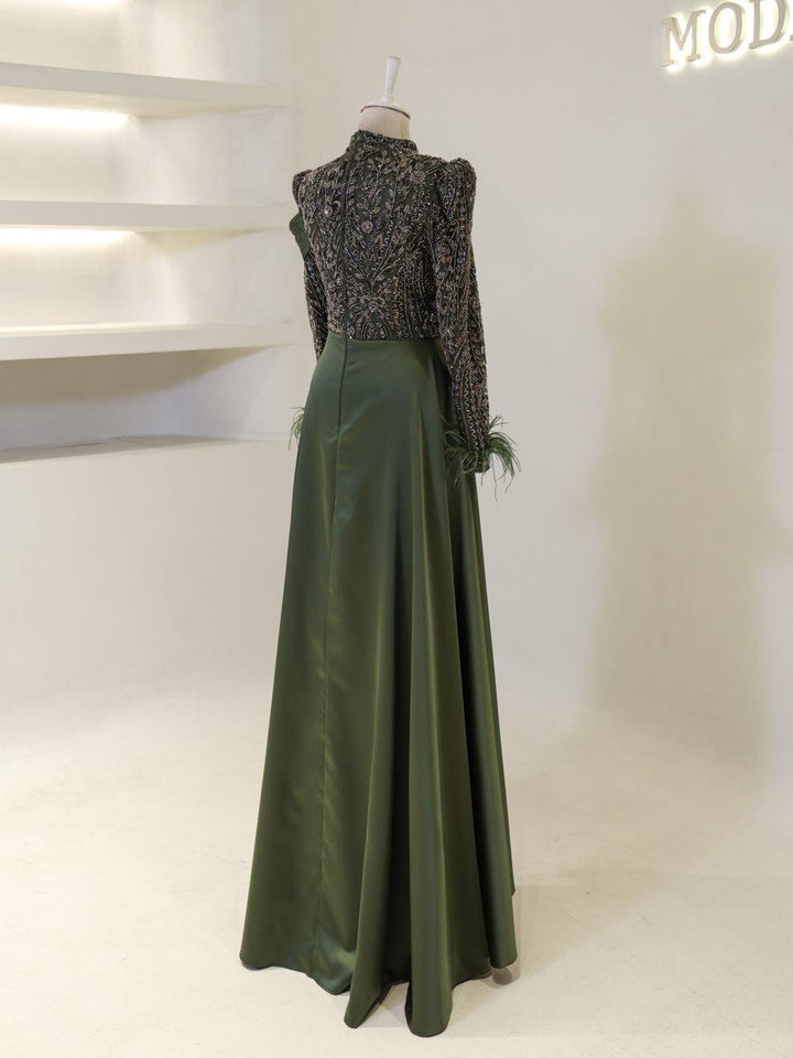 Benan Islamic Evening Dress ModaZehrada Benan Islamic Evening Dress ModaZehrada