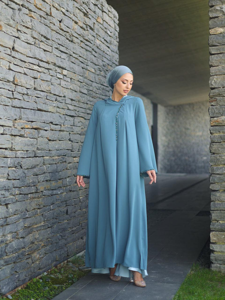 tesettur-abiye-Cadence Tesettür Abaya-ModaZehrada