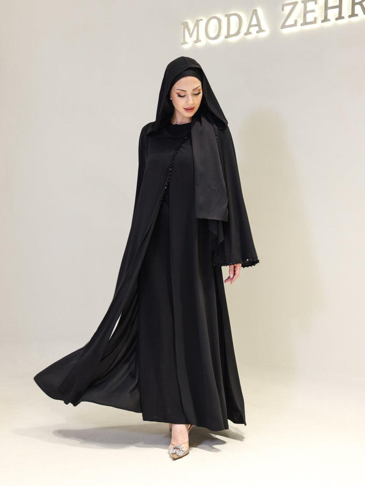 tesettur-abiye-Cadence Tesettür Abaya-ModaZehrada