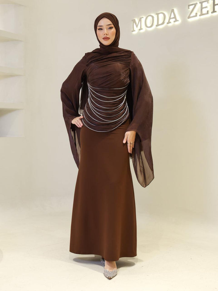 tesettur-abiye-Chloe Tesettür Abiye-ModaZehrada