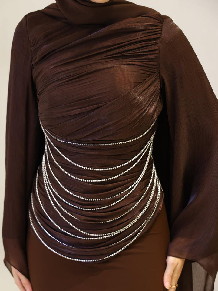 tesettur-abiye-Chloe Tesettür Abiye-ModaZehrada