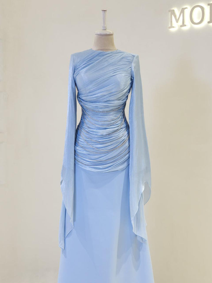 Chloe Islamic Evening Dress ModaZehrada Chloe Islamic Evening Dress ModaZehrada