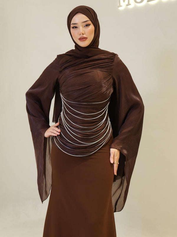 tesettur-abiye-Chloe Tesettür Abiye-ModaZehrada