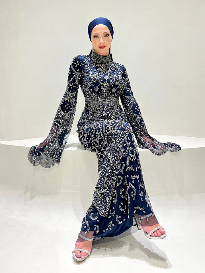 tesettur-abiye-Couture Alice Abiye-ModaZehrada