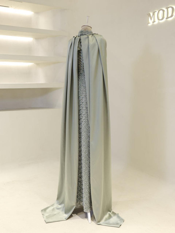 tesettur-abiye-Couture Azeline Tesettür Abiye-ModaZehrada