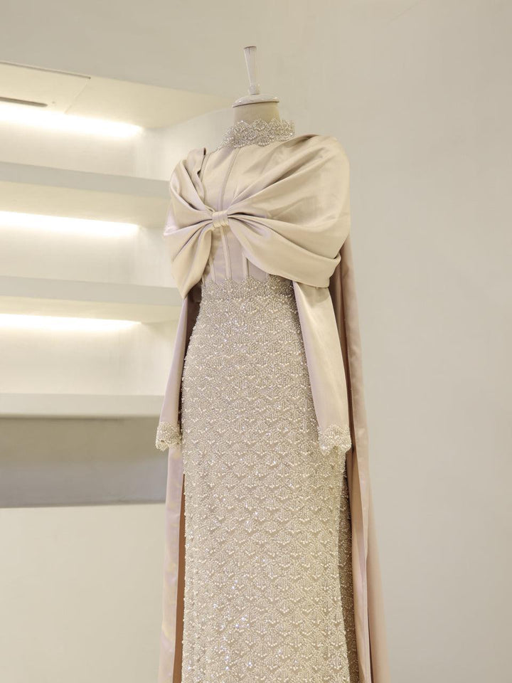 tesettur-abiye-Couture Azeline Tesettür Abiye-ModaZehrada