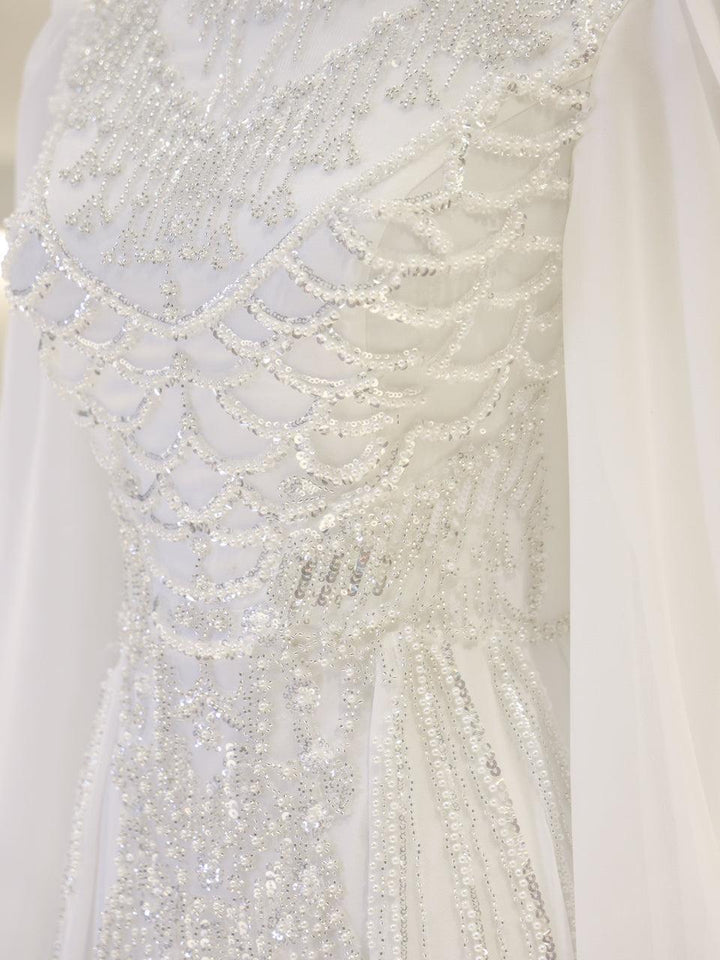 tesettur-abiye-Couture Cassienne Tesettür Abiye-ModaZehrada