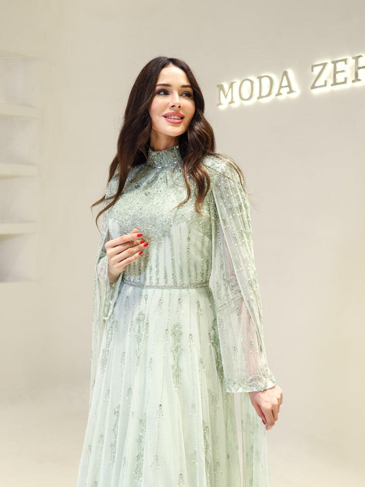 tesettur-abiye-Couture Evania Tesettür Abiye-ModaZehrada