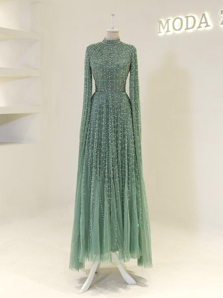 tesettur-abiye-Couture Faylinn Tesettür Abiye-ModaZehrada