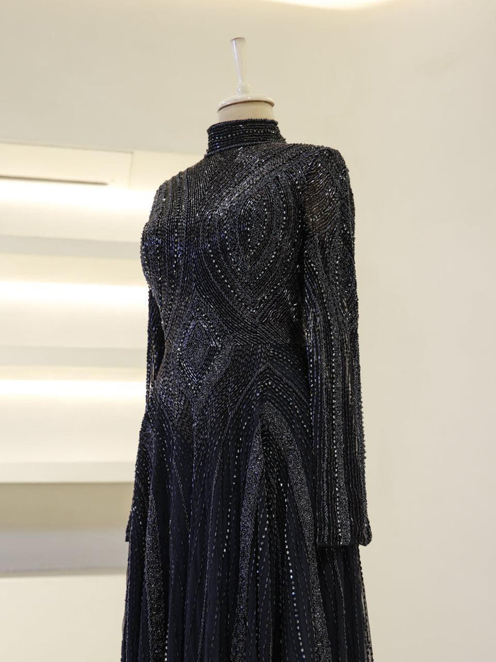 Couture Felora Islamic Evening Dress ModaZehrada Couture Felora Islamic Evening Dress ModaZehrada