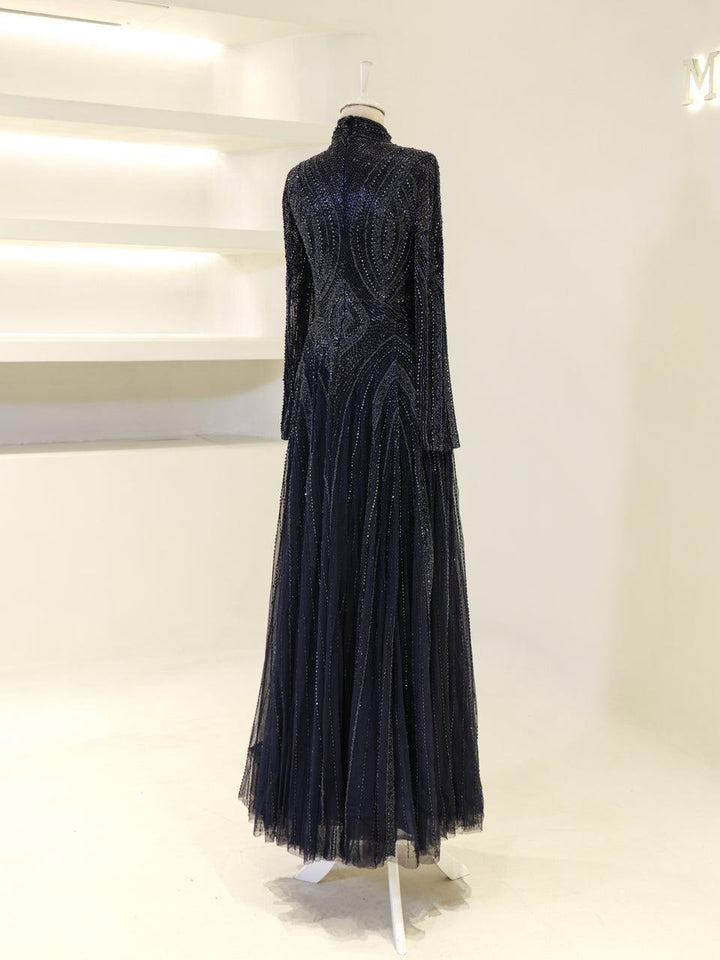 tesettur-abiye-Couture Felora Tesettür Abiye-ModaZehrada