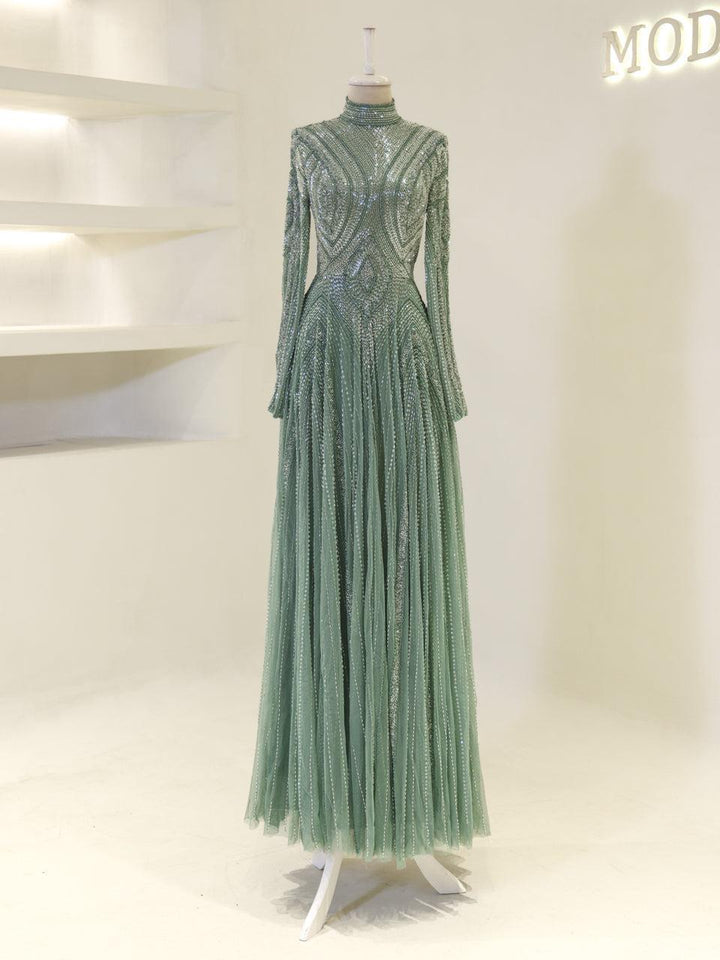 tesettur-abiye-Couture Felora Tesettür Abiye-ModaZehrada