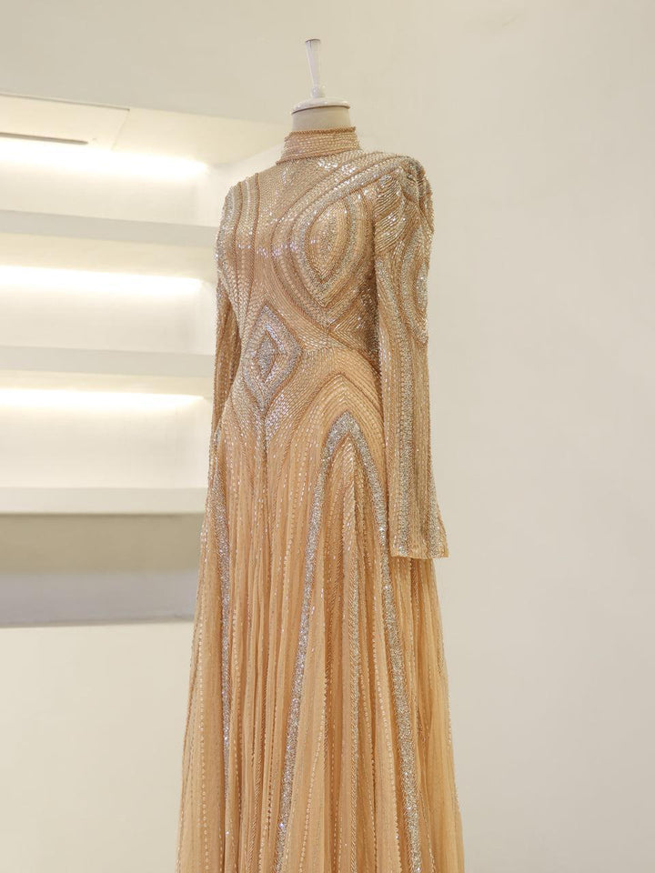 tesettur-abiye-Couture Felora Tesettür Abiye-ModaZehrada