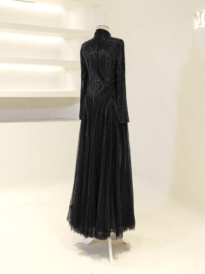 tesettur-abiye-Couture Felora Tesettür Abiye-ModaZehrada