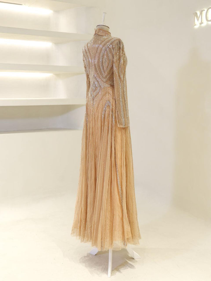 tesettur-abiye-Couture Felora Tesettür Abiye-ModaZehrada