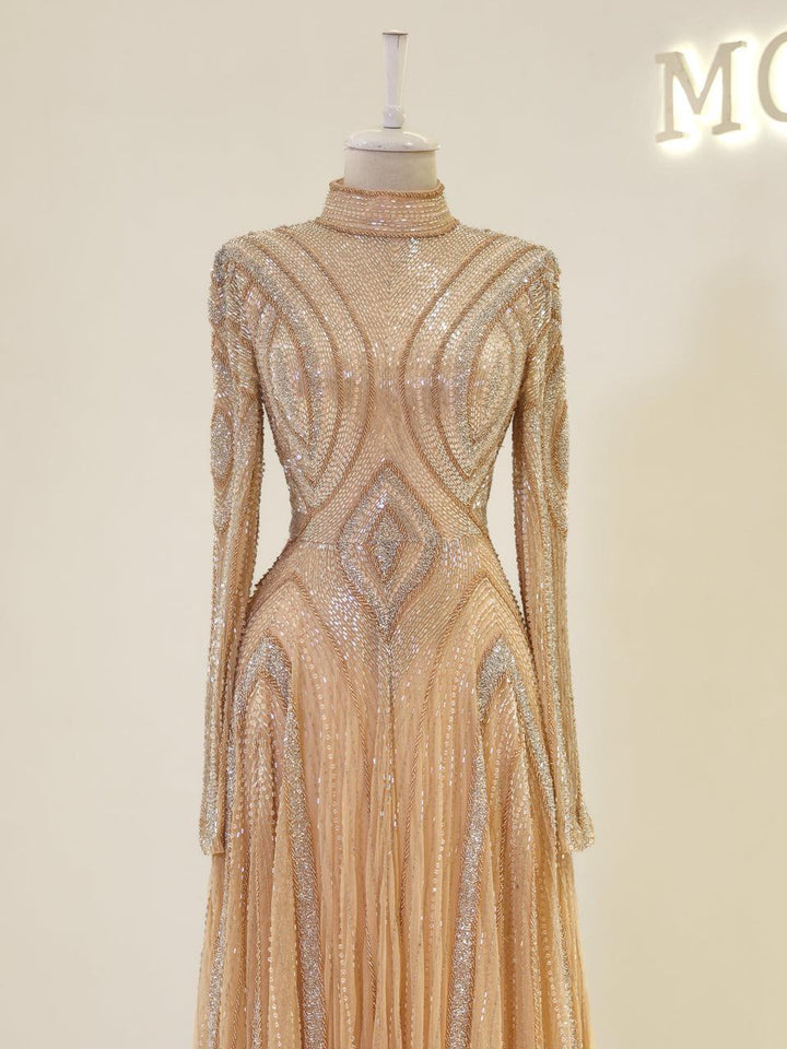 tesettur-abiye-Couture Felora Tesettür Abiye-ModaZehrada