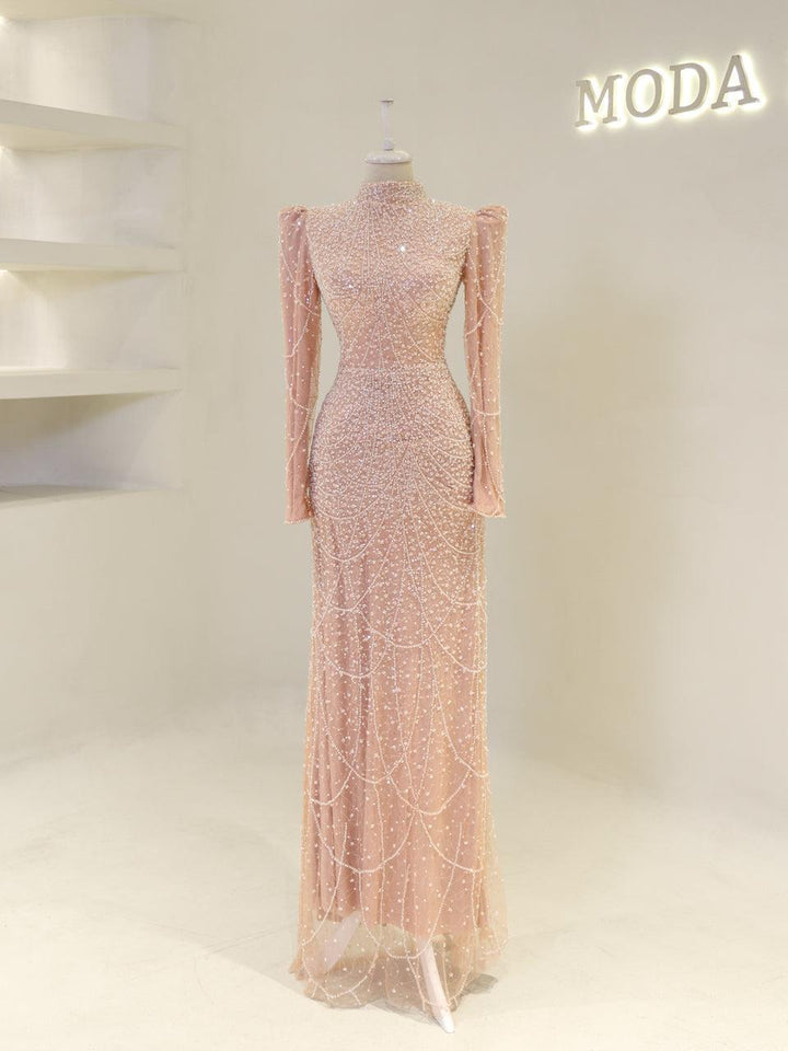 tesettur-abiye-Couture Gaia Tesettür Abiye-ModaZehrada