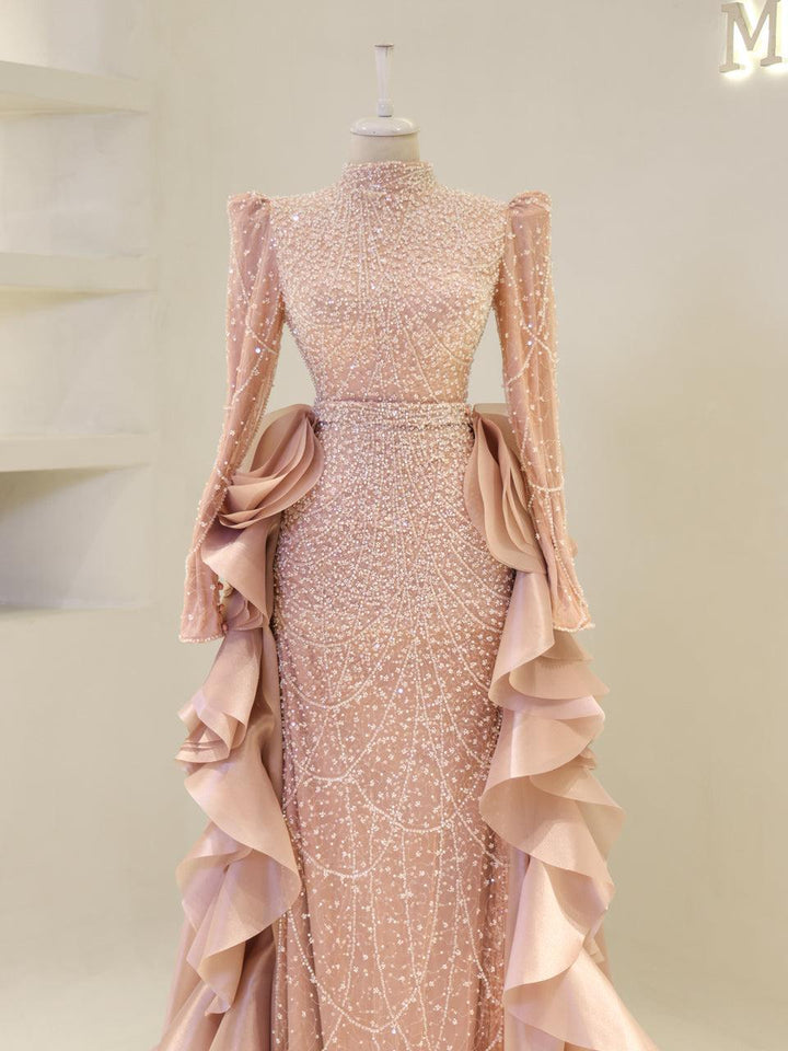 tesettur-abiye-Couture Gaia Tesettür Abiye-ModaZehrada