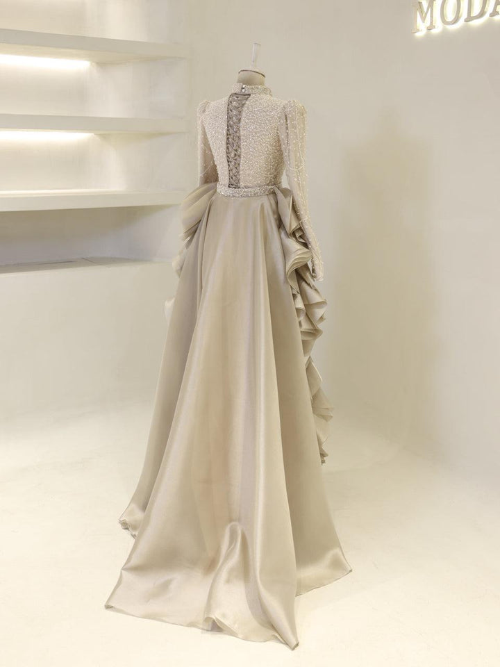 tesettur-abiye-Couture Gaia Tesettür Abiye-ModaZehrada