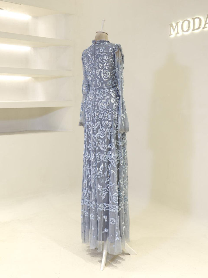 tesettur-abiye-Couture Goldie Tesettür Abiye-ModaZehrada