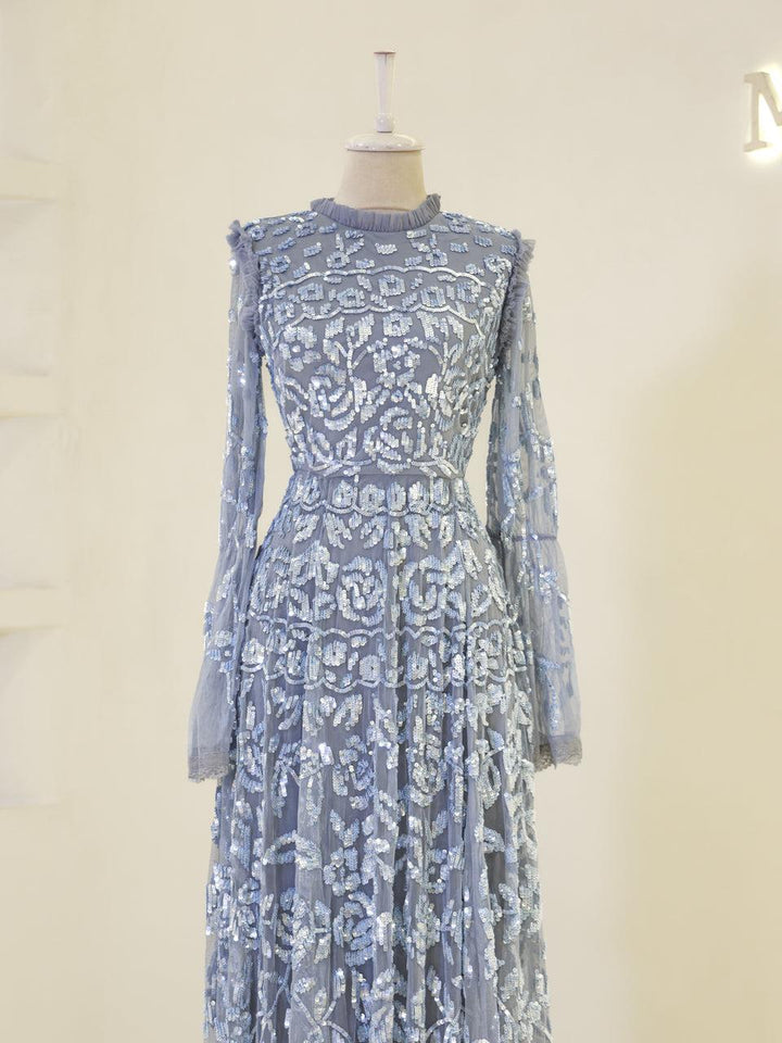 tesettur-abiye-Couture Goldie Tesettür Abiye-ModaZehrada