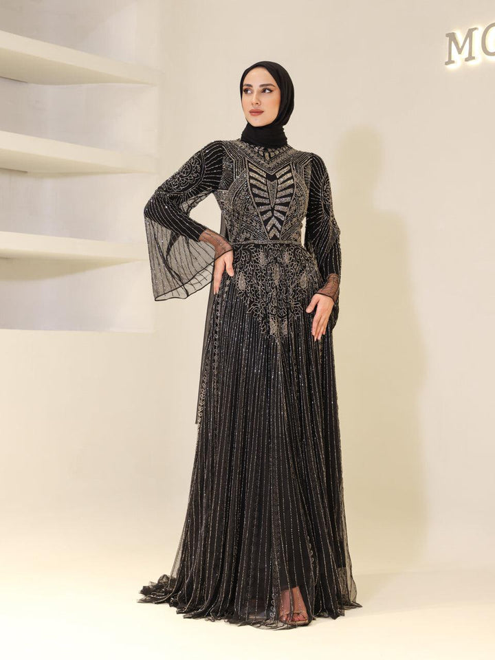 tesettur-abiye-Couture Hilal Abiye-ModaZehrada