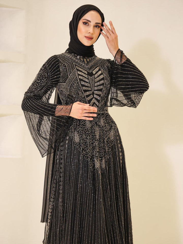 tesettur-abiye-Couture Hilal Abiye-ModaZehrada
