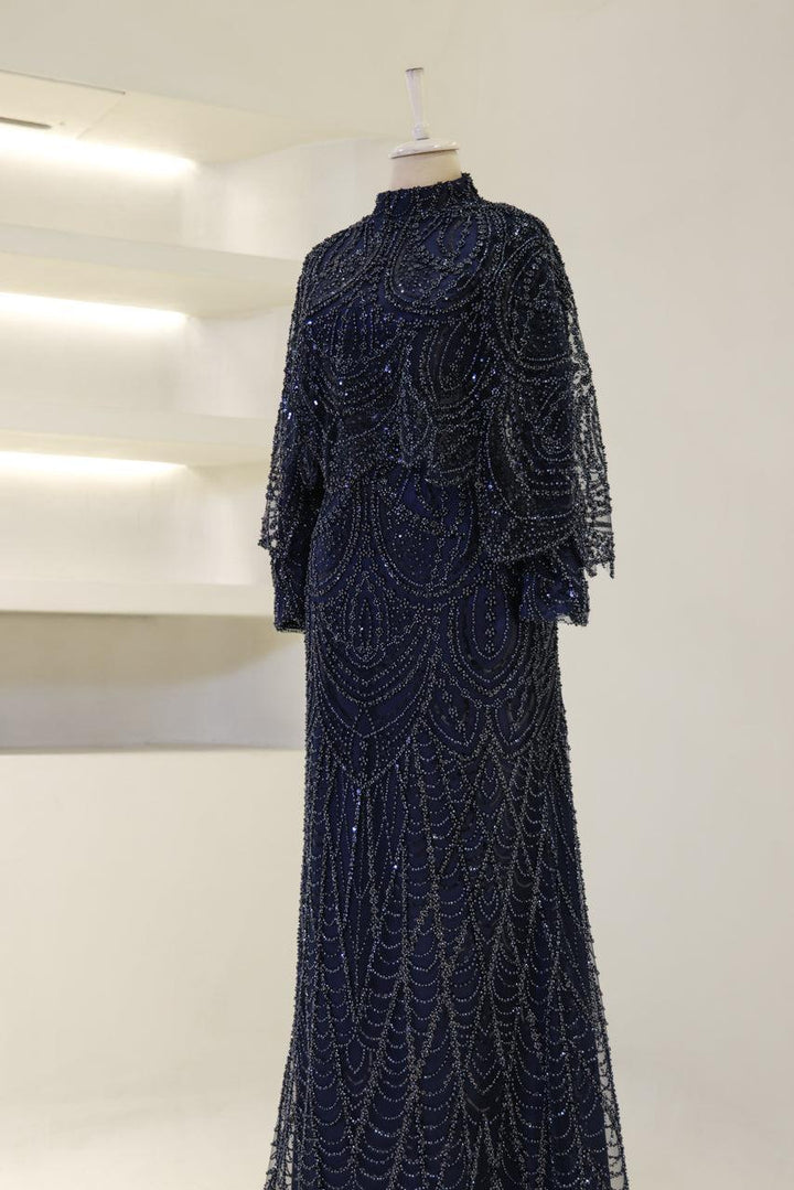 tesettur-abiye-Couture Kyla Tesettür Abiye-ModaZehrada