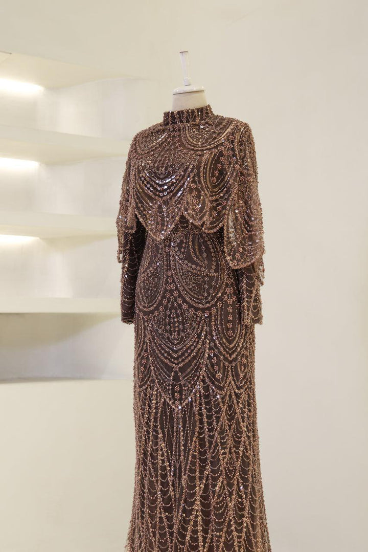 tesettur-abiye-Couture Kyla Tesettür Abiye-ModaZehrada