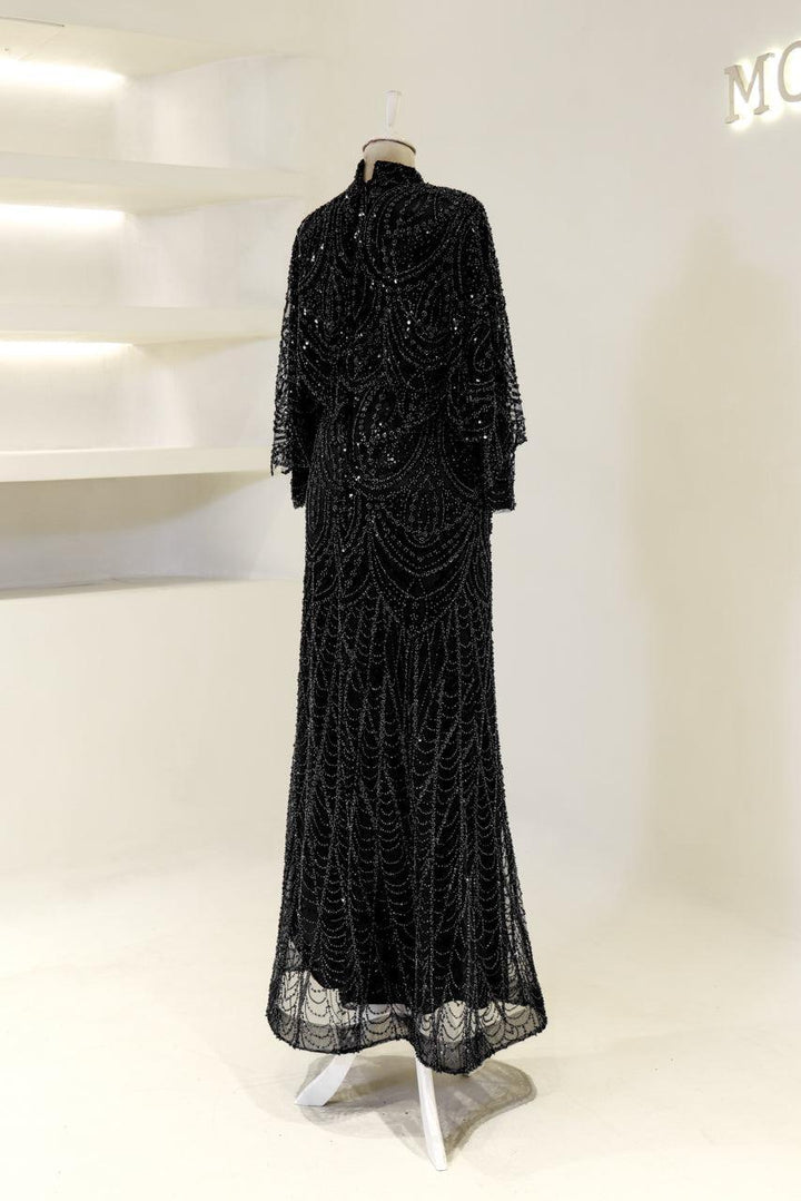 tesettur-abiye-Couture Kyla Tesettür Abiye-ModaZehrada