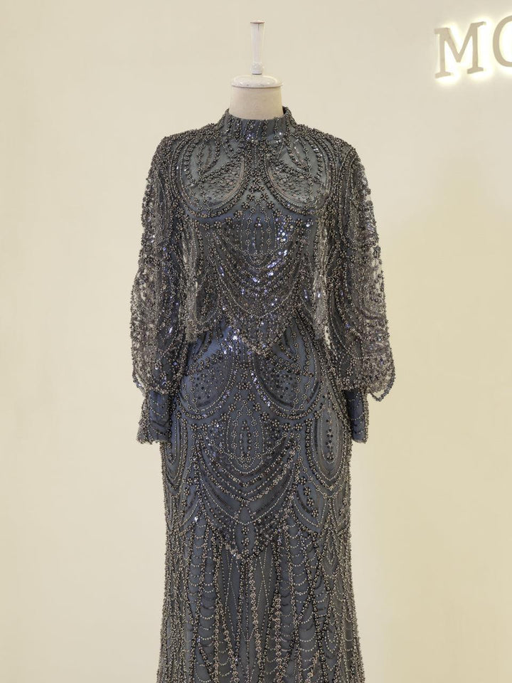 tesettur-abiye-Couture Kyla Tesettür Abiye-ModaZehrada