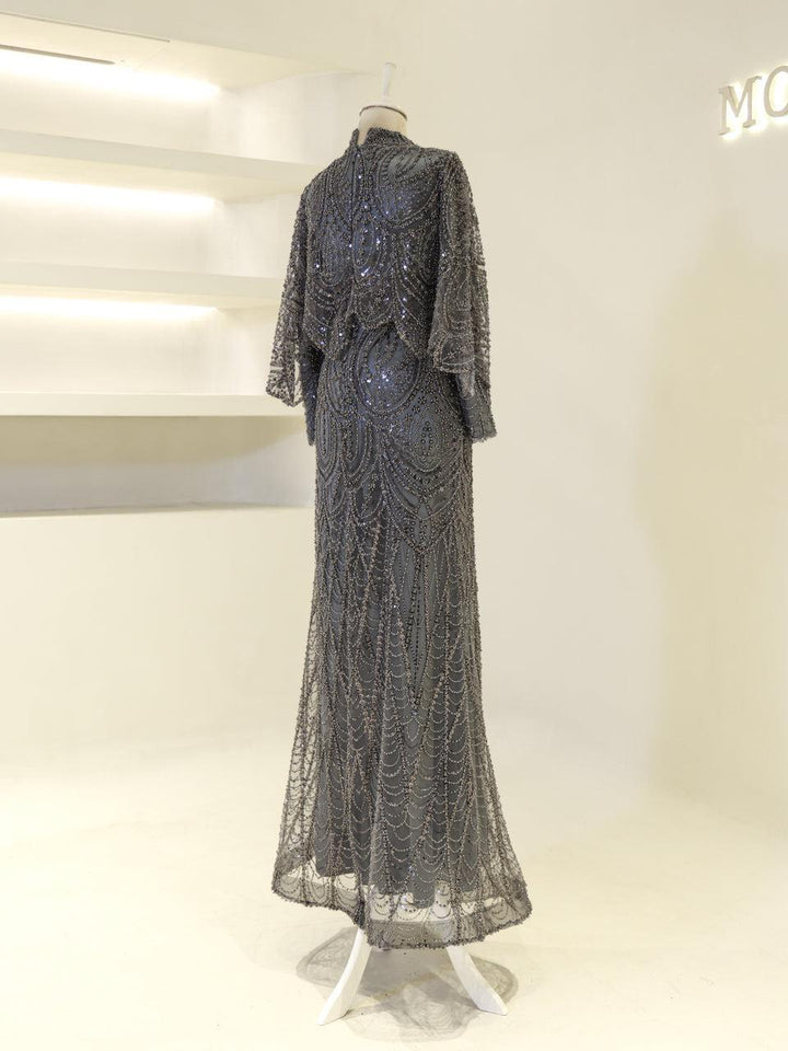 tesettur-abiye-Couture Kyla Tesettür Abiye-ModaZehrada