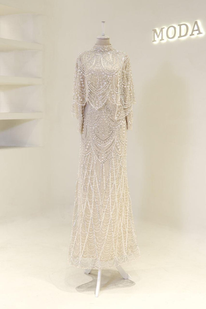 tesettur-abiye-Couture Kyla Tesettür Abiye-ModaZehrada