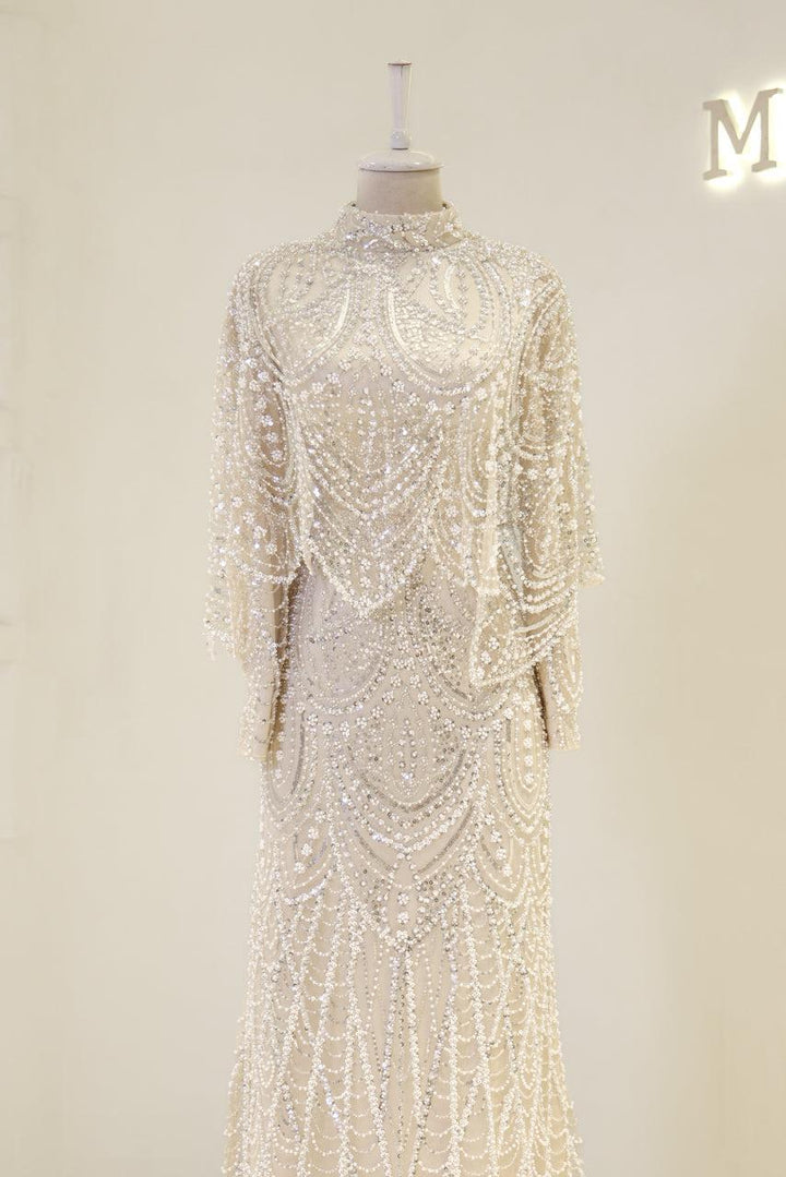 tesettur-abiye-Couture Kyla Tesettür Abiye-ModaZehrada