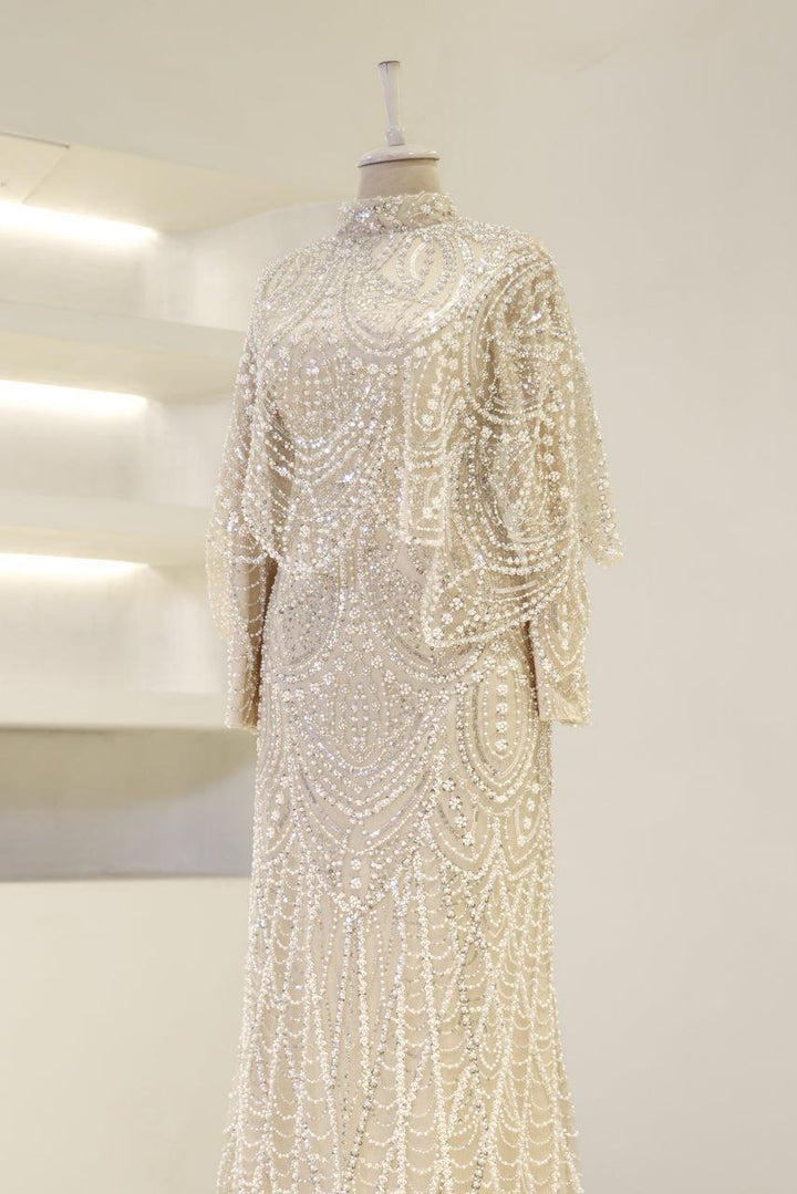 tesettur-abiye-Couture Kyla Tesettür Abiye-ModaZehrada