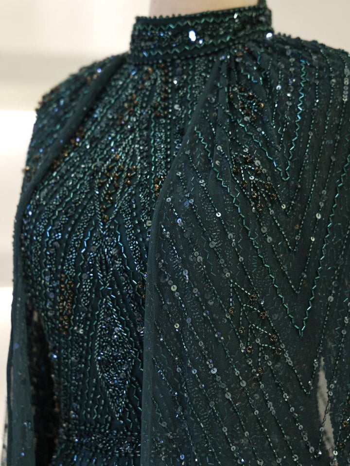 tesettur-abiye-Couture Leia Tesettür Abiye-ModaZehrada