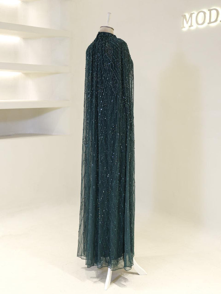 tesettur-abiye-Couture Leia Tesettür Abiye-ModaZehrada