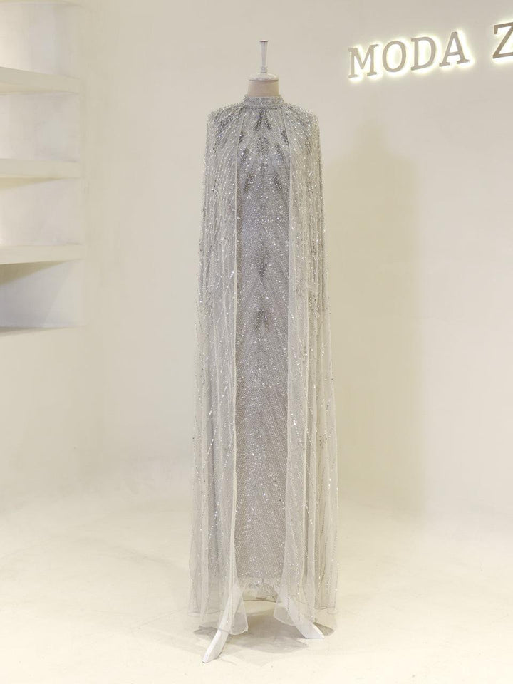 tesettur-abiye-Couture Leia Tesettür Abiye-ModaZehrada