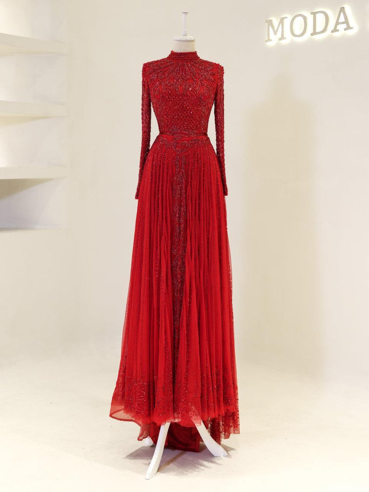 tesettur-abiye-Couture Melina Tesettür Abiye-ModaZehrada