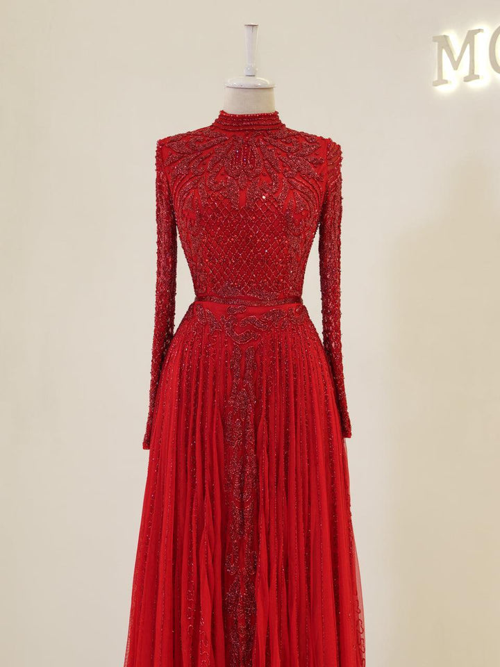 tesettur-abiye-Couture Melina Tesettür Abiye-ModaZehrada