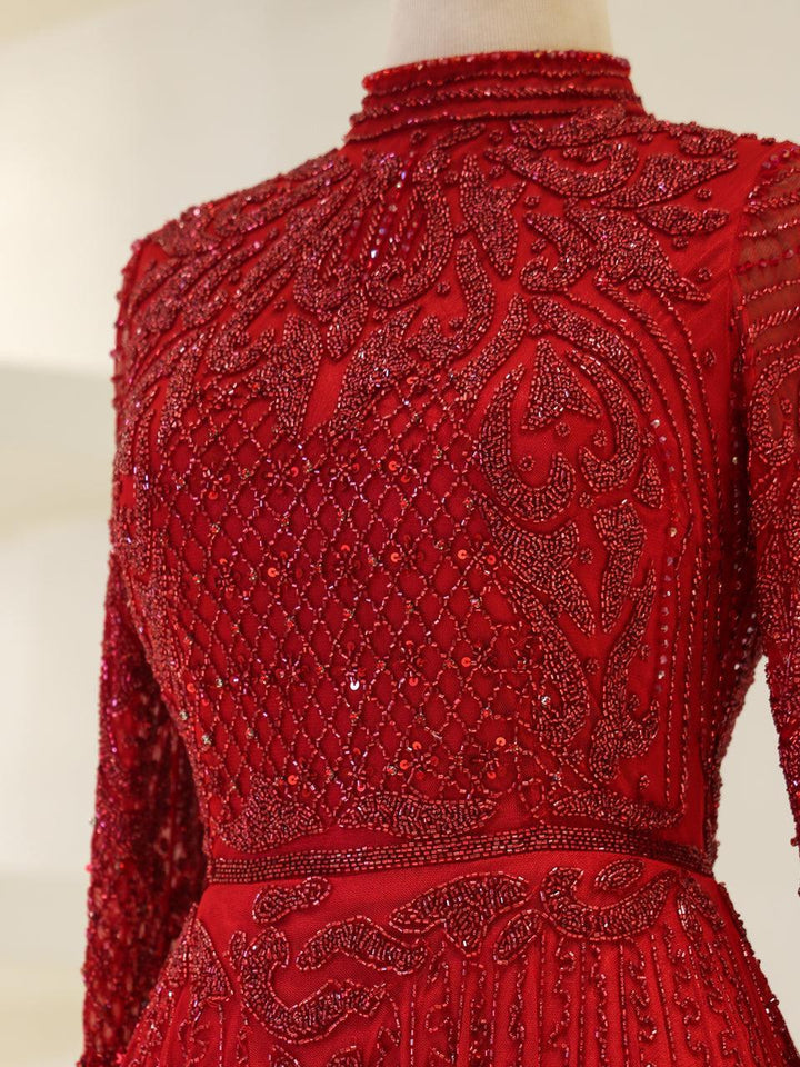 tesettur-abiye-Couture Melina Tesettür Abiye-ModaZehrada