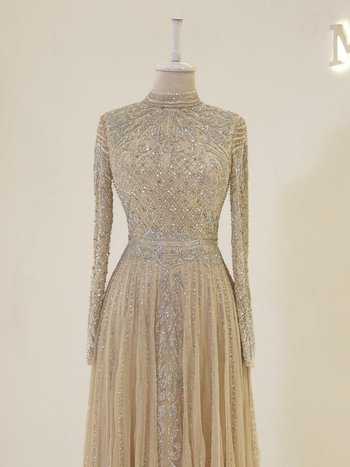 tesettur-abiye-Couture Melina Tesettür Abiye-ModaZehrada