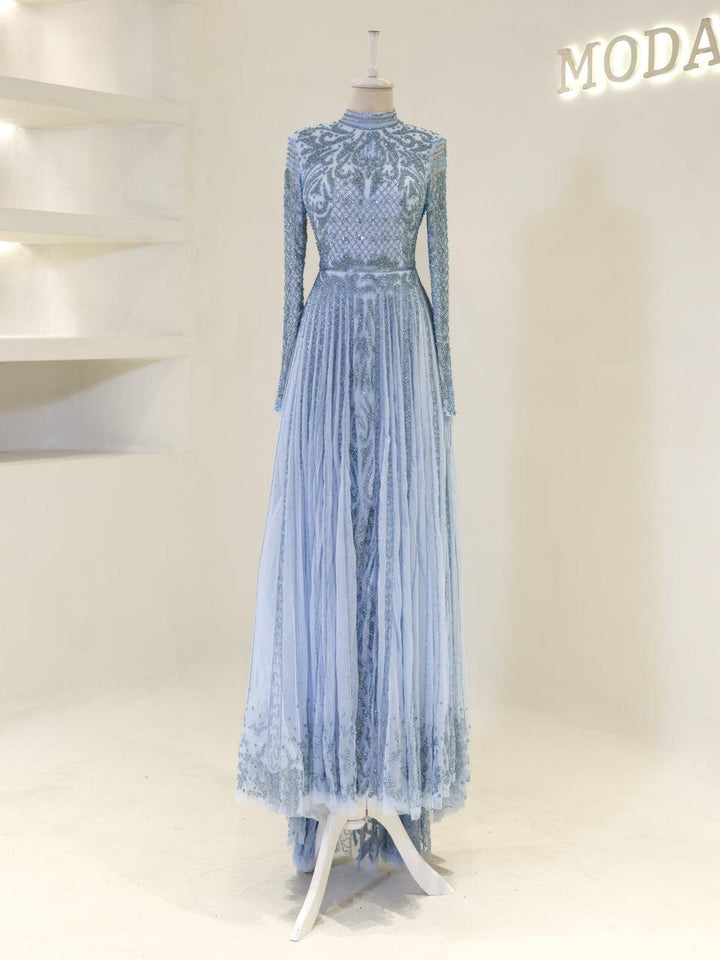 tesettur-abiye-Couture Melina Tesettür Abiye-ModaZehrada